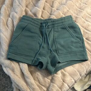 Charlotte Russe Teal Green Athletic Jersey Shorts